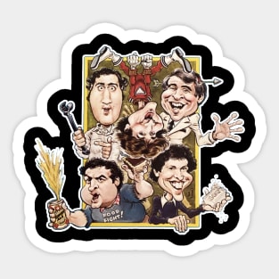 1970s Comedian Kings! Sticker